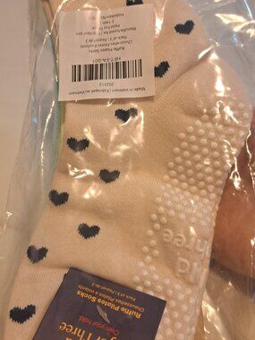 HOLD FOR THREE NWT WOMENS PILATES RUFFLE ANKLE SOCKS